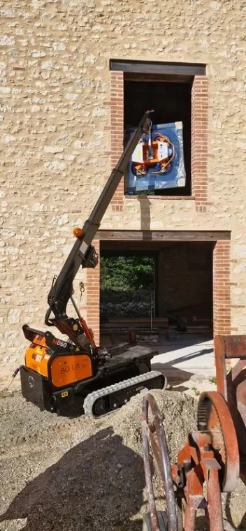 Location de mini-grue pour accès difficile, Le Tarn, MALZAC LEVAGE